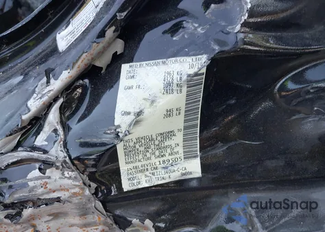 2020 Nissan Altima Sl Fwd from USA, damaged, VIN 1N4BL4EV1LC189505